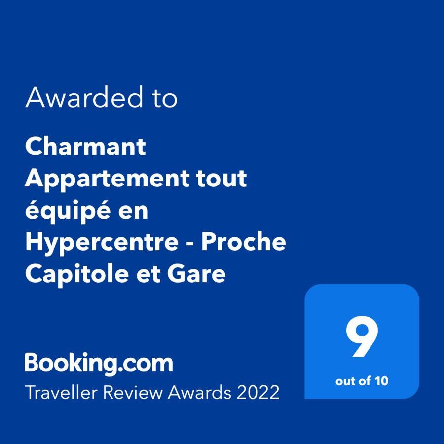 A 200M De La Gare Matabiau - Appartement Tout Equipe En Hypercentre - Toulouse Ngoại thất bức ảnh
